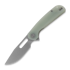 Liong Mah Designs Trinity sulankstomas peilis, Jade G10