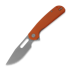 Coltello pieghevole Liong Mah Designs Trinity, Orange G10