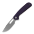 Coltello pieghevole Liong Mah Designs Trinity, Purple G10