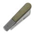 Navaja Lionsteel Dom Barlow, Green Canvas Micarta CK0115CVG