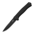Coltello pieghevole Lionsteel Emmet - MagnaCut B/W - Solid Alu, nero EM01ABB