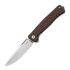Lionsteel Emmet - MagnaCut S/W - Solid Alu kääntöveitsi, earth EM01AES