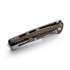 Lionsteel Emmet - MagnaCut S/W - Solid Alu kääntöveitsi, earth EM01AES