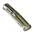 Lionsteel Emmet - MagnaCut S/W - Solid Alu kääntöveitsi, vihreä EM01AGS