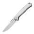 Lionsteel Emmet - MagnaCut - Solid Ti kääntöveitsi, harmaa EM01FL