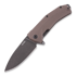 Lionsteel Kur G10 kääntöveitsi, ruskea, musta KURBBR