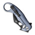 Lionsteel L.E.One MID - Blackwashed fällkniv, ICE BLU LE2AIB