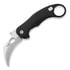 Lionsteel L.E.One MID - Stonewashed foldekniv, sort LE2ABS