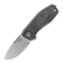 Складной нож Lionsteel Nano, Black canvas NA01CVB