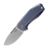 Lionsteel Nano folding knife, Blue titanium NA01BL