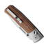 Lionsteel NiNi - Ti Bolster - Santos Wood f&auml;llkniv NN2ST