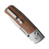 Lionsteel NiNi - Ti Bolster - Santos Wood fällkniv NN2ST