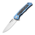 Zavírací nůž Lionsteel Q4ttro - Blue Titanium Q4BL