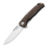 Lionsteel Q4ttro - Green Burlap sulankstomas peilis Q4BGR
