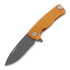Lionsteel ROK Aluminium black sulankstomas peilis