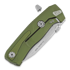 Lionsteel ROK Aluminium foldekniv, od green, LAMNIA EDITION ROKAGSW