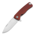 Navaja Lionsteel ROK Aluminium, rojo ROKARS