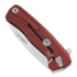Navaja Lionsteel ROK Aluminium, rojo ROKARS