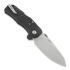 Lionsteel TM1 Micarta kääntöveitsi, musta TM1MS