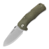 Lionsteel TM1 Micarta sulankstomas peilis, žalia TM1CVG