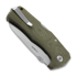 Lionsteel TM1 Micarta foldekniv, olivengr&oslash;nn TM1CVG