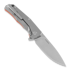 Lionsteel TRE G-10 kääntöveitsi, oranssi TREGOR