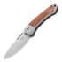 Lionsteel Twain - MagnaCut - Solid Ti + Solid NC Micarta sulankstomas peilis TWGYCVN
