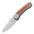 Coltello pieghevole Lionsteel Twain - MagnaCut - Solid Ti + Solid NC Micarta TWGYCVN