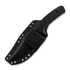 LKW Knives City Bowie - Stonewash - G10 knife, black