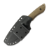 Cuțit LKW Knives Mauler - VG10 - Micarta, maro