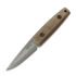 LKW Knives - Mini Pukko - VG10 Damascus - Micarta, brun