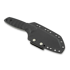 LKW Knives Sheepfoot - Stonewash - G10 knife, black