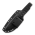 LKW Knives Space Shooter veitsi, Musta