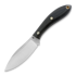 LT Wright Large Northern Hunter AEB-L high Saber kniv, svart