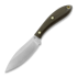LT Wright Large Northern Hunter AEB-L high Saber kniv, green, Matte