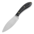 LT Wright Small Northern Hunter AEB-L veitsi, flat, micarta