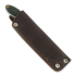 LT Wright Small Northern Hunter AEB-L veitsi, high flat, black micarta