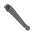 Lynch Spyderco Long Clip - Sandwashed