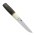 M.M Custom Knives Puukko, Burnt oak / moose antler