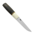 M.M Custom Knives Puukko, Burnt oak / moose antler