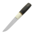 M.M Custom Knives Puukko, Burnt oak / moose antler
