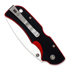 Manly City CPM-S-90V folding knife, red