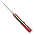 Manly City CPM-S-90V folding knife, red