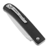 Coltello pieghevole Manly Comrade CPM S90V, nero