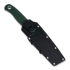 Manly Crafter D2 knife, military green