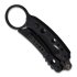 Coltello pieghevole Mantis Vuja De Karambit, nero