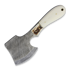 Marbles Damascus Hatchet Smooth Bone