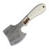 Marbles Damascus Hatchet Smooth Bone