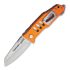 Marbles - Linerlock Orange Handle