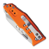 Marbles Linerlock Orange Handle sulankstomas peilis